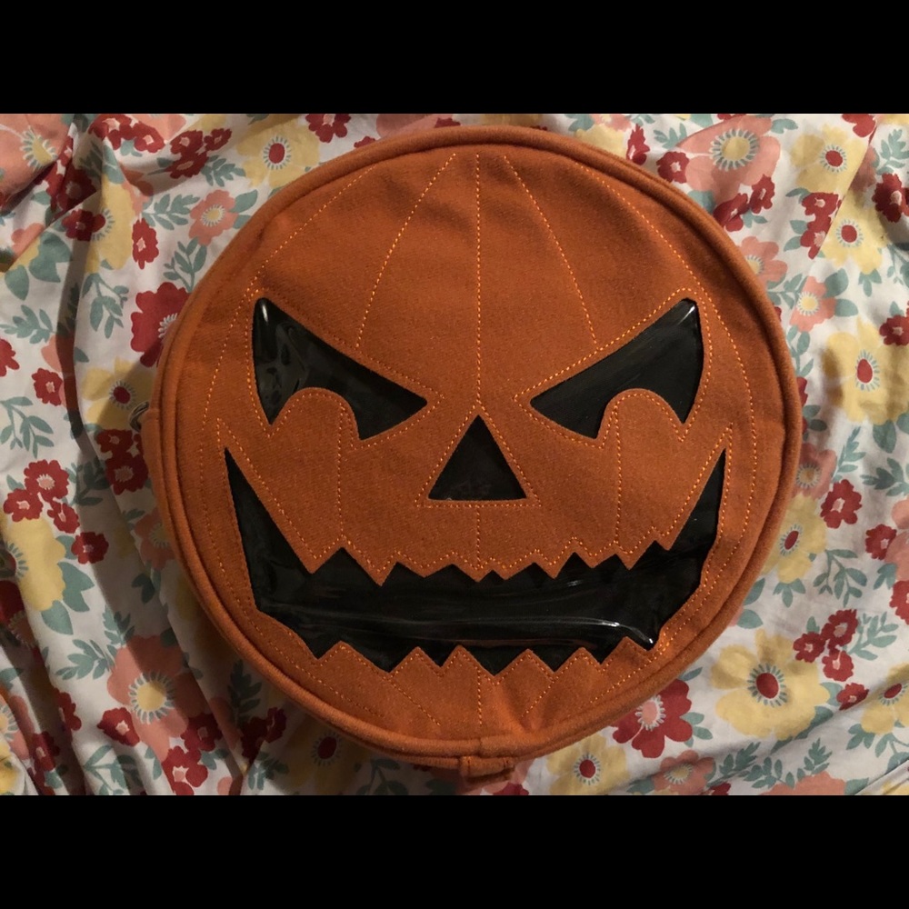 Purse for Halloween jack o lantern